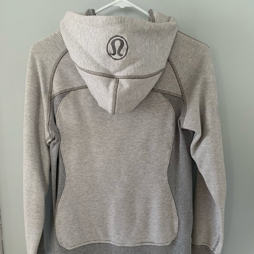 Small lululemon Grey Zip-Up Hoodie